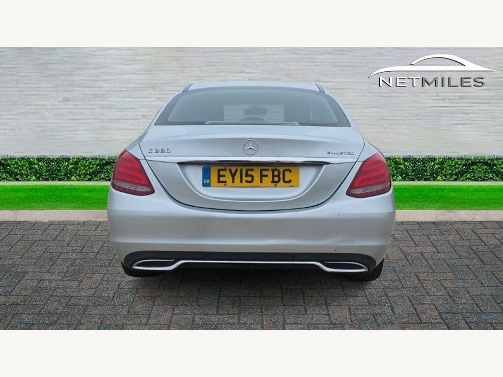 Mercedes-Benz C Class 2.1 C220 Bluetec Sport G-tronic Euro 6 Ss EY15FBC Silver #6