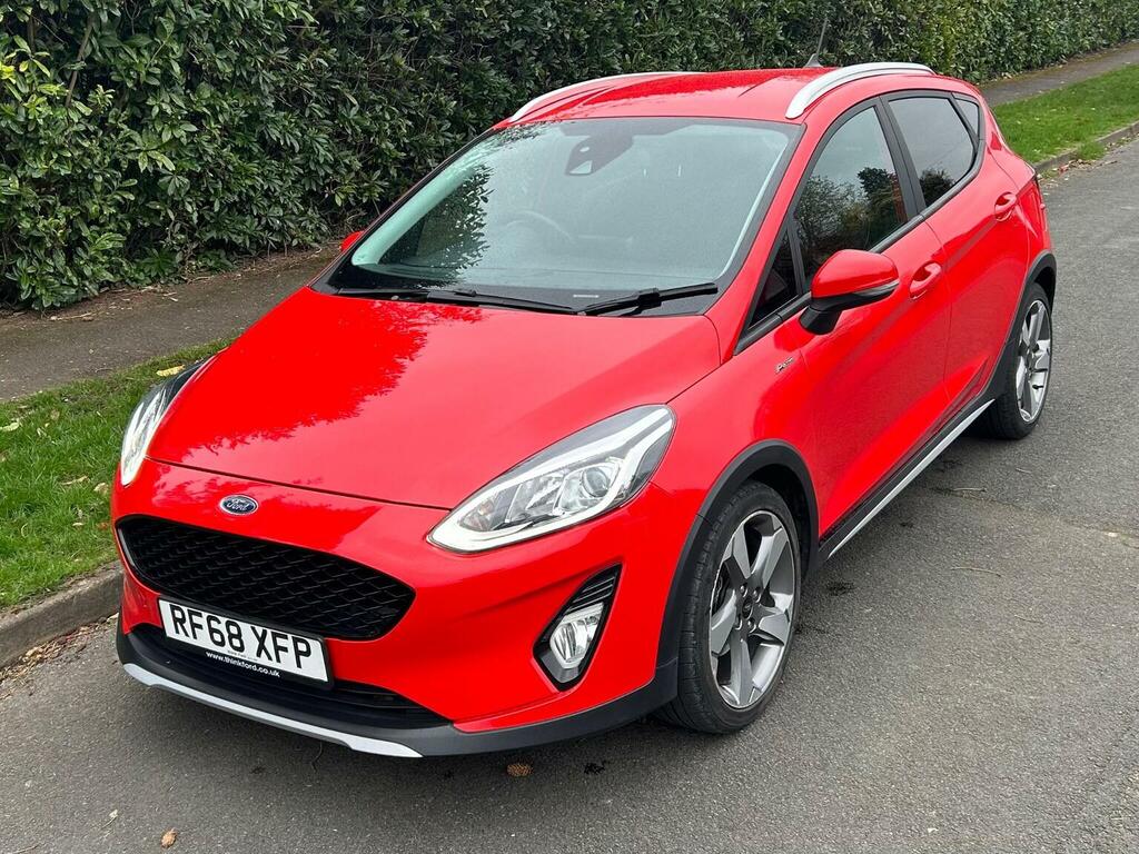 Ford Fiesta Hatchback 1.0T Ecoboost Active 1 Euro 6 Ss RF68XFP Red #6