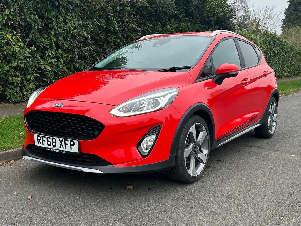 Ford Fiesta Hatchback 1.0T Ecoboost Active 1 Euro 6 Ss RF68XFP Red #5