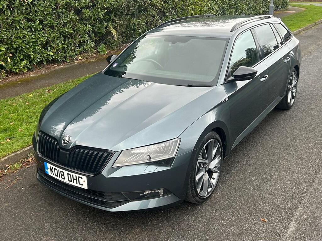 Skoda Superb Estate 1.4 Tsi Act Sportline Euro 6 Ss 201 Grey #6