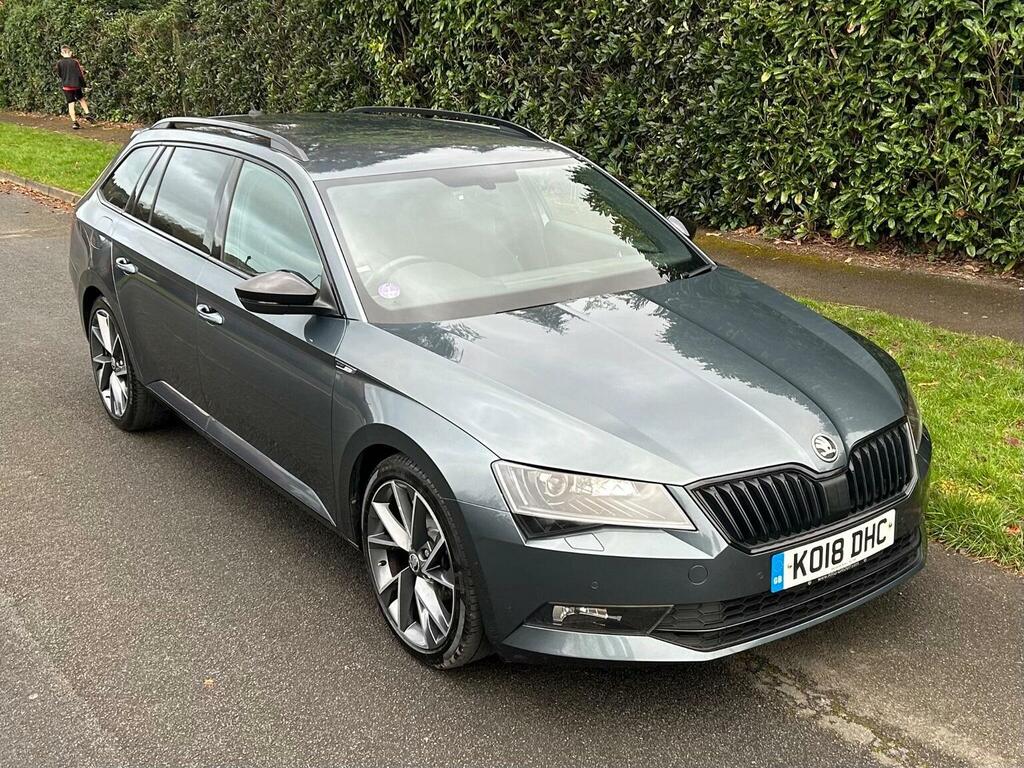 Skoda Superb Estate 1.4 Tsi Act Sportline Euro 6 Ss 201 Grey