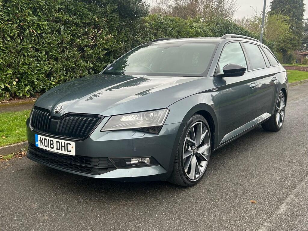 Skoda Superb Estate 1.4 Tsi Act Sportline Euro 6 Ss 201 Grey #5