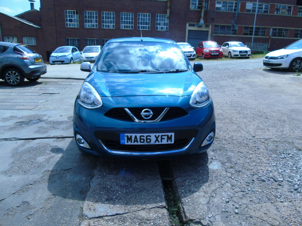 Nissan Micra 1.2 Dig-s N-tec Hatchback MA66XFM Blue #2