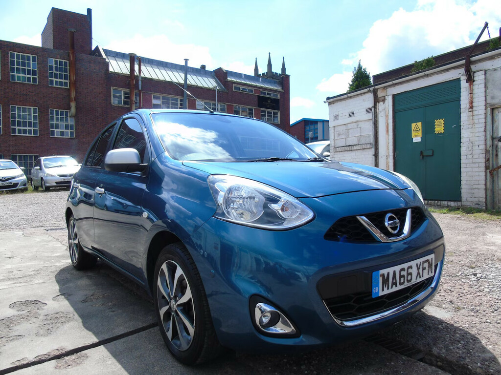 Nissan Micra 1.2 Dig-s N-tec Hatchback MA66XFM Blue #3