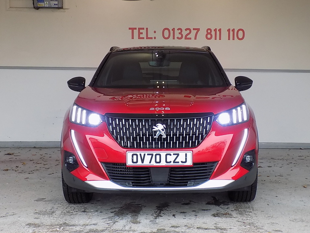 Peugeot 2008 Puretech Gt Line OV70CZJ Red #2