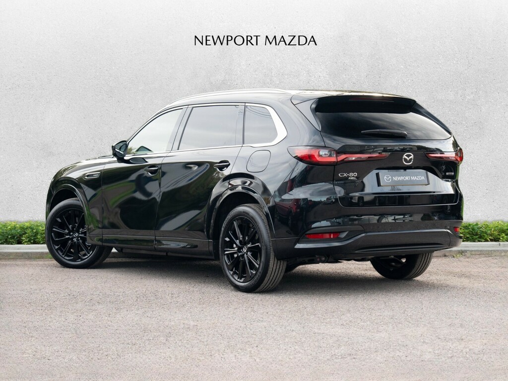 Mazda CX-80 2.5 Phev Homura Awd CN75JHA Black #2