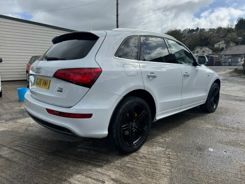 Audi Q5 Tdi Quattro S GJ16VNV White #6