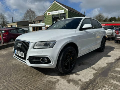 Audi Q5 Tdi Quattro S GJ16VNV White #3