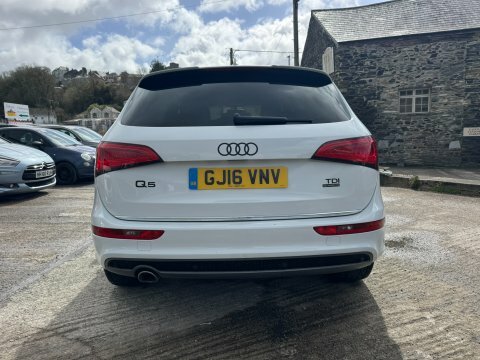 Audi Q5 Tdi Quattro S GJ16VNV White #5