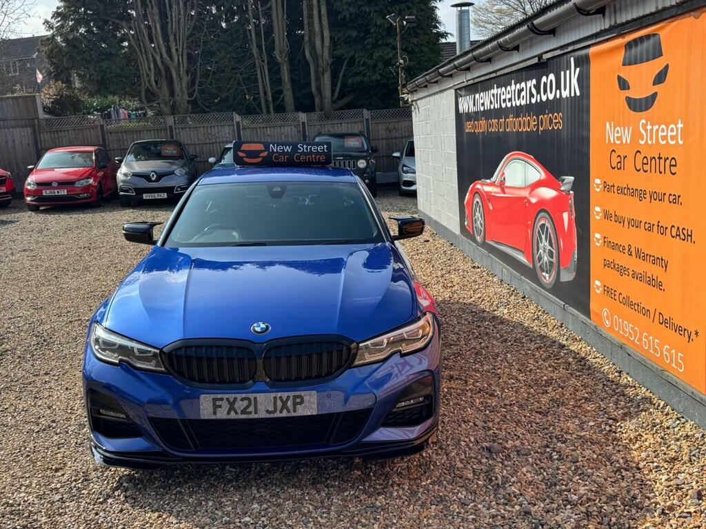 BMW 3 Series Saloon 2.0 330E 12Kwh M Sport Xdrive Euro 6 FX21JXP Blue #5