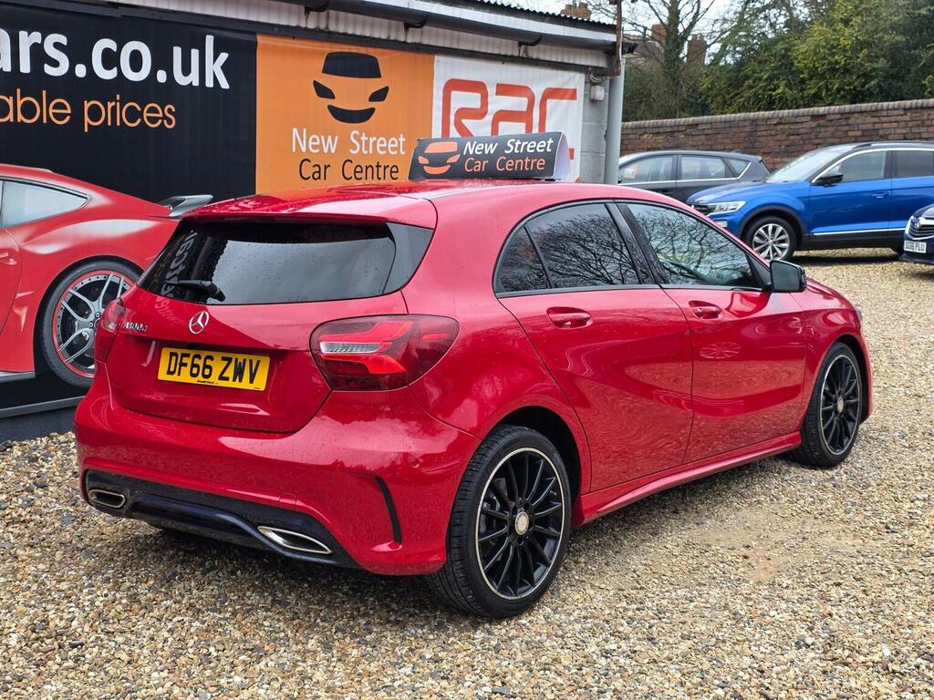 Mercedes-Benz A Class Hatchback 1.5 A180d Amg Line Premium Euro 6 Ss DF66ZWV Red #6