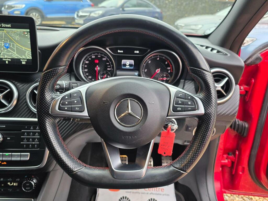 Mercedes-Benz A Class Hatchback 1.5 A180d Amg Line Premium Euro 6 Ss DF66ZWV Red #4