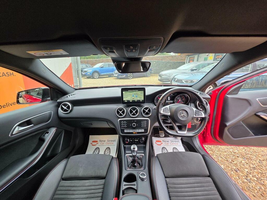 Mercedes-Benz A Class Hatchback 1.5 A180d Amg Line Premium Euro 6 Ss DF66ZWV Red #2