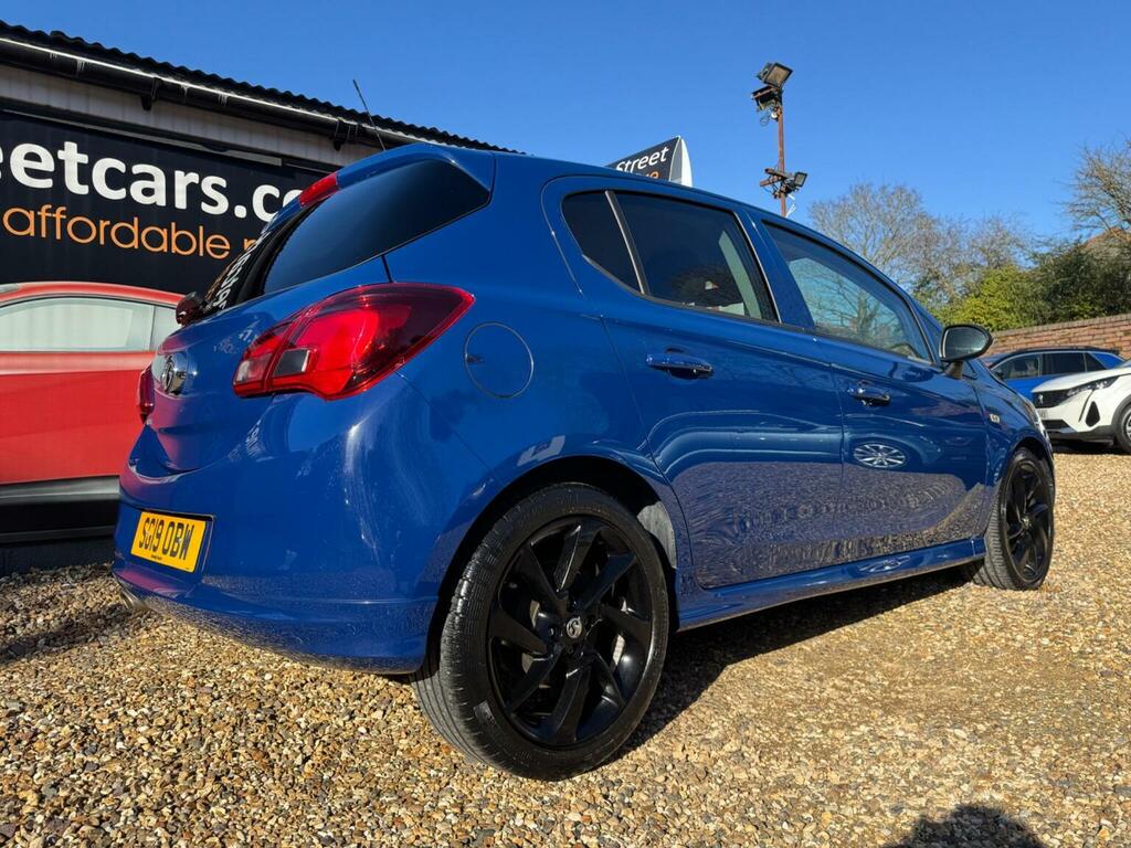 Vauxhall Corsa Hatchback 1.4I Ecotec Sri VX Line Nav Black Euro 6 SG19OBW Blue #6