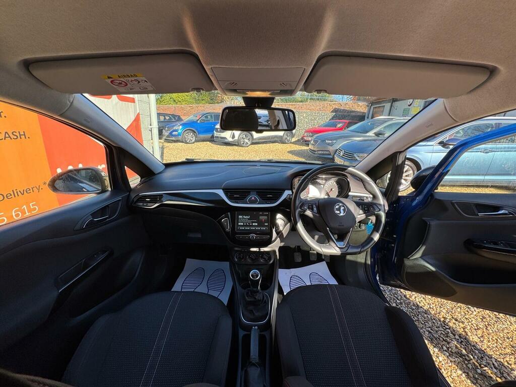 Vauxhall Corsa Hatchback 1.4I Ecotec Sri VX Line Nav Black Euro 6 SG19OBW Blue #2