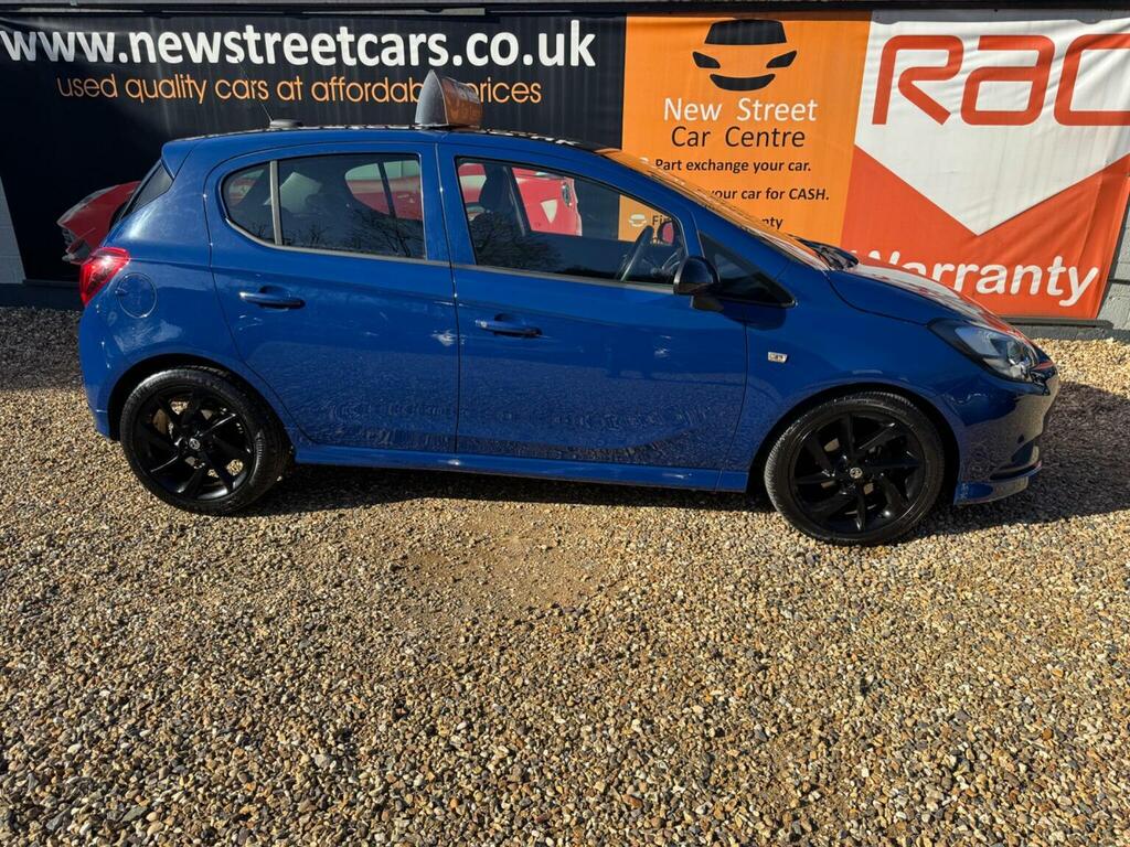Vauxhall Corsa Hatchback 1.4I Ecotec Sri VX Line Nav Black Euro 6 SG19OBW Blue #5