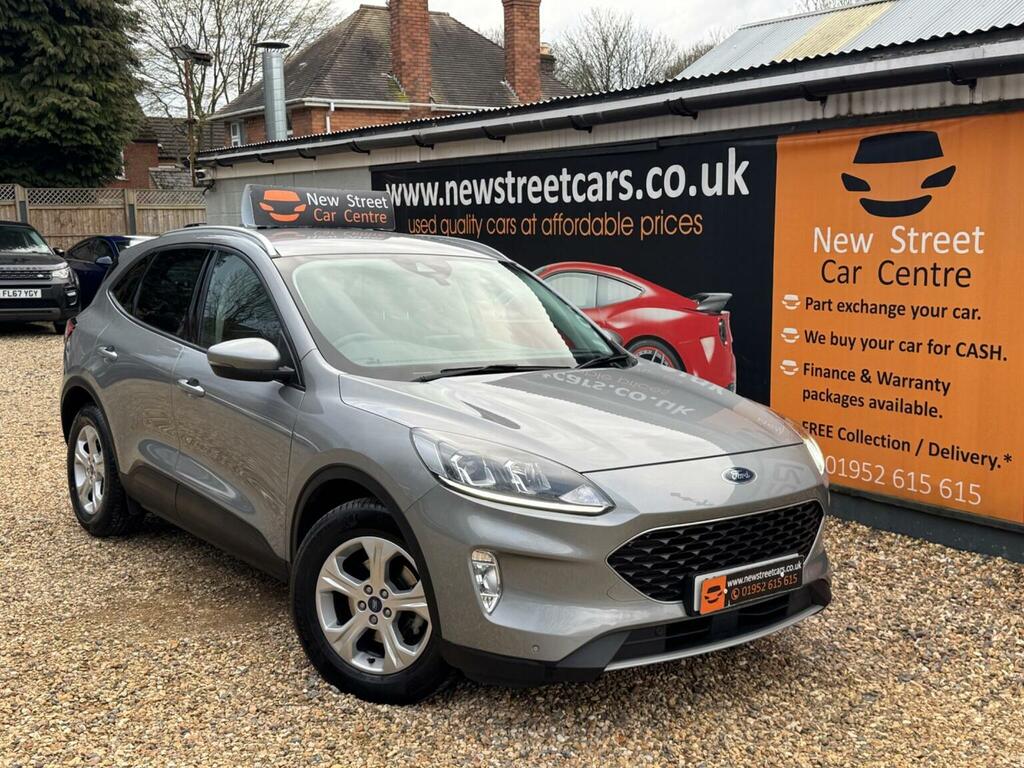 Ford Kuga Suv 1.5 Ecoblue Zetec Euro 6 Ss 202070 Silver