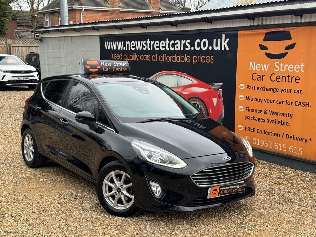 Ford Fiesta Hatchback 1.1 Ti-vct Zetec Euro 6 Ss 2019 Black