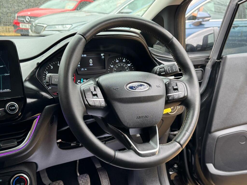 Ford Fiesta Hatchback 1.1 Ti-vct Zetec Euro 6 Ss 2019 SF68WTU Black #4