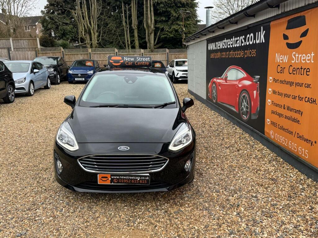 Ford Fiesta Hatchback 1.1 Ti-vct Zetec Euro 6 Ss 2019 SF68WTU Black #3