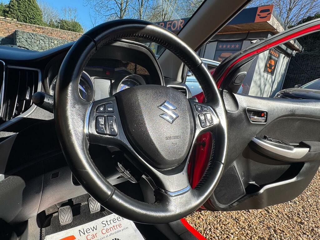Suzuki Baleno Hatchback 1.0 Boosterjet Sz5 Euro 6 201717 SL17OPK Red #4