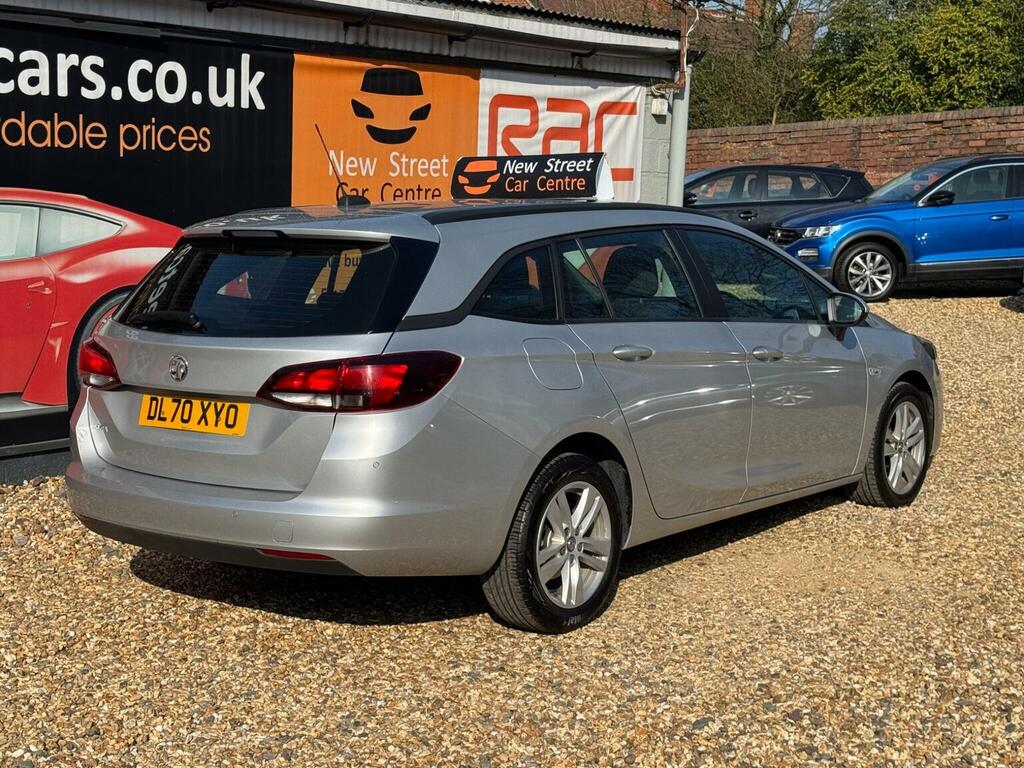 Vauxhall Astra Estate 1.5 Turbo D Business Edition Nav Sports Tou DL70XYO Silver #5