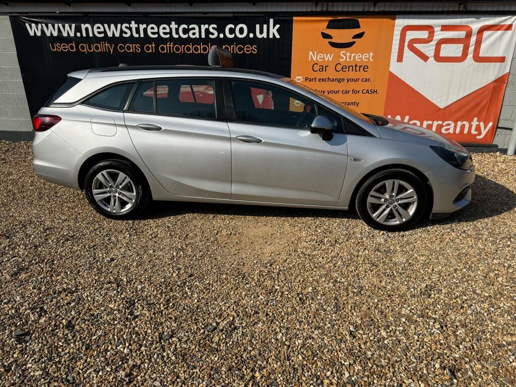 Vauxhall Astra Estate 1.5 Turbo D Business Edition Nav Sports Tou DL70XYO Silver #4