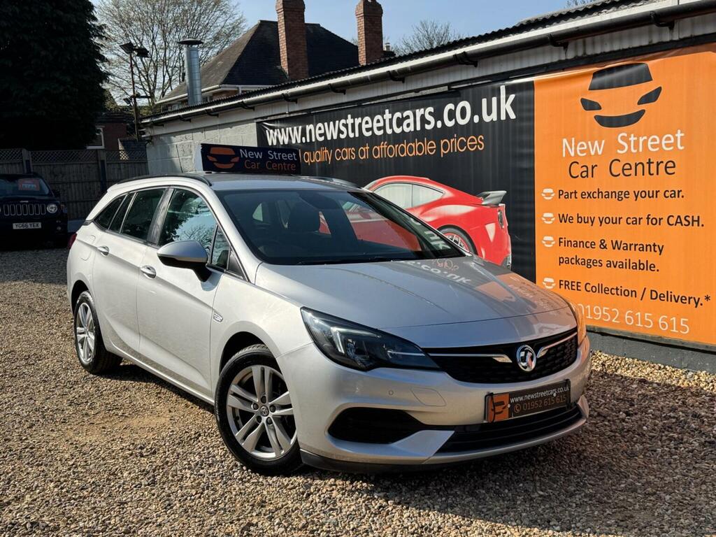 Vauxhall Astra Estate 1.5 Turbo D Business Edition Nav Sports Tou Silver