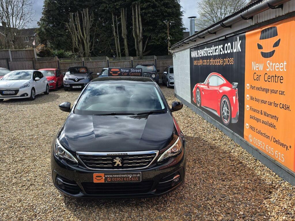 Peugeot 308 Hatchback 1.2 Puretech Gpf Allure Euro 6 Ss YW19MXO Black #2