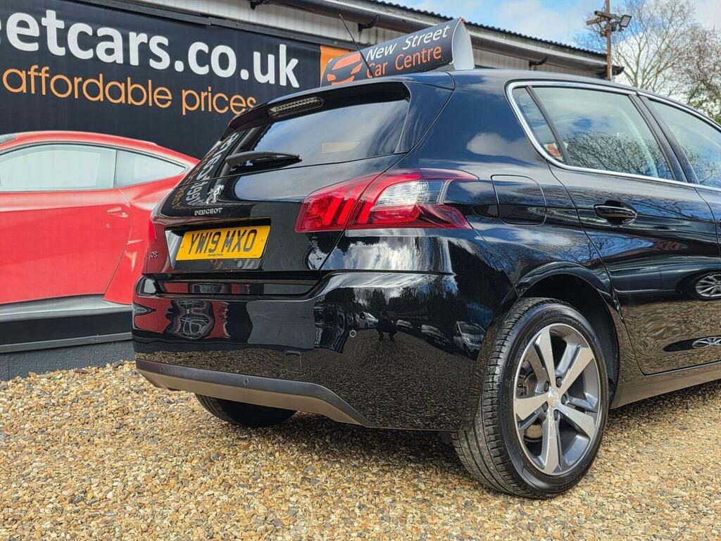 Peugeot 308 Hatchback 1.2 Puretech Gpf Allure Euro 6 Ss YW19MXO Black #6