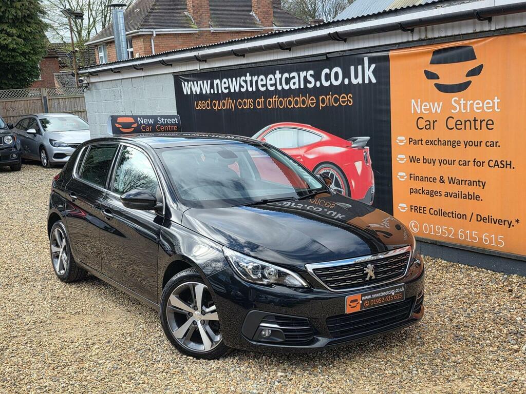 Peugeot 308 Hatchback 1.2 Puretech Gpf Allure Euro 6 Ss Black