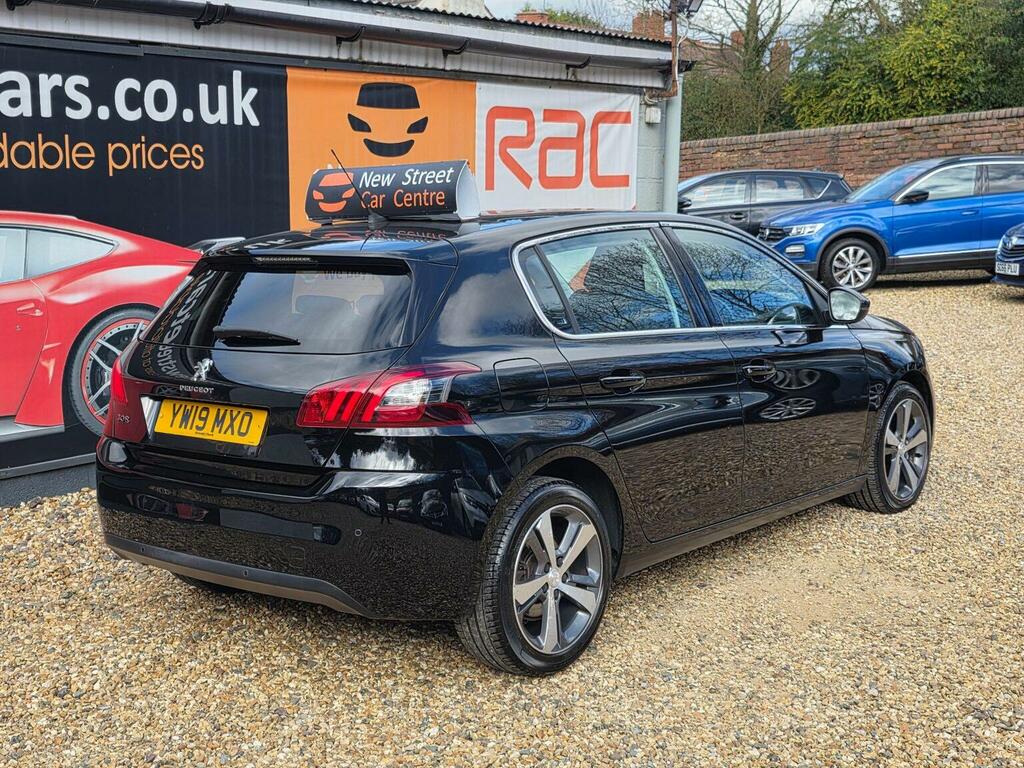 Peugeot 308 Hatchback 1.2 Puretech Gpf Allure Euro 6 Ss YW19MXO Black #5