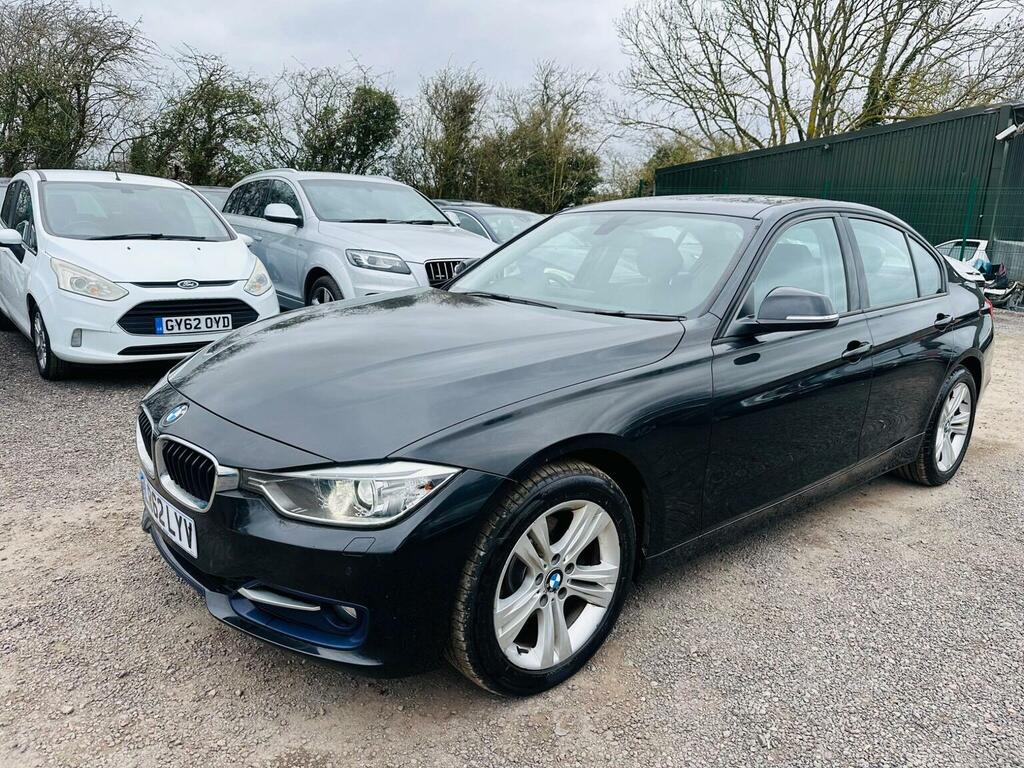 BMW 3 Series Saloon 2.0 320D Sport Euro 5 Ss 2012 LR62LYV Black #3