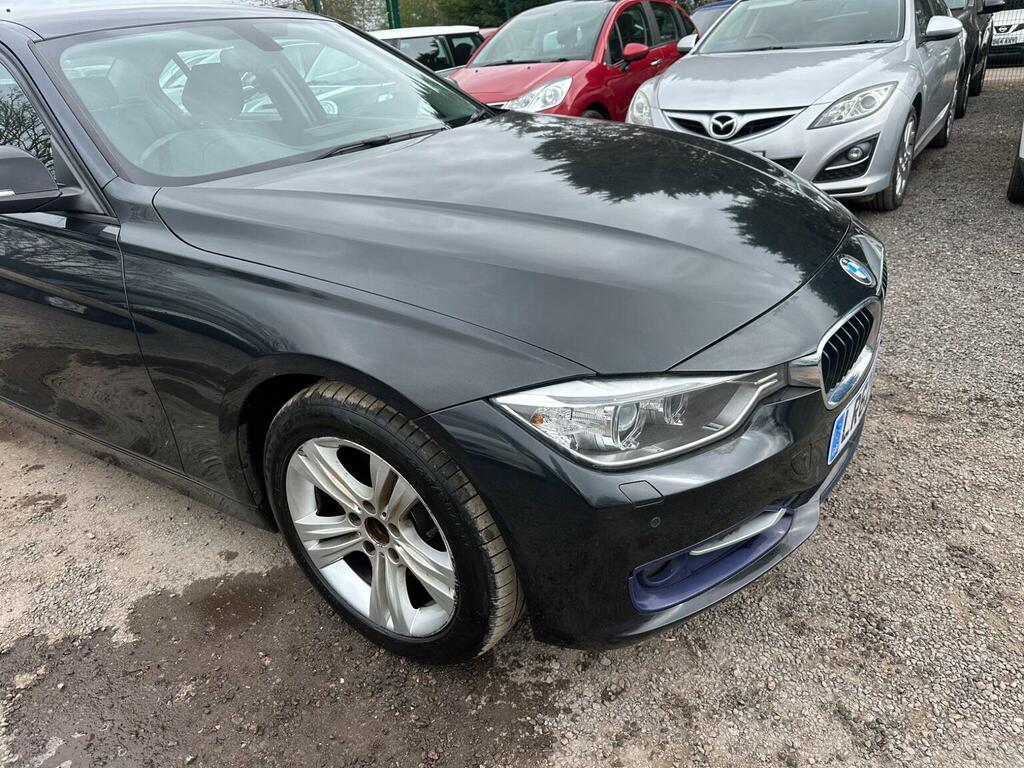 BMW 3 Series Saloon 2.0 320D Sport Euro 5 Ss 2012 LR62LYV Black #5
