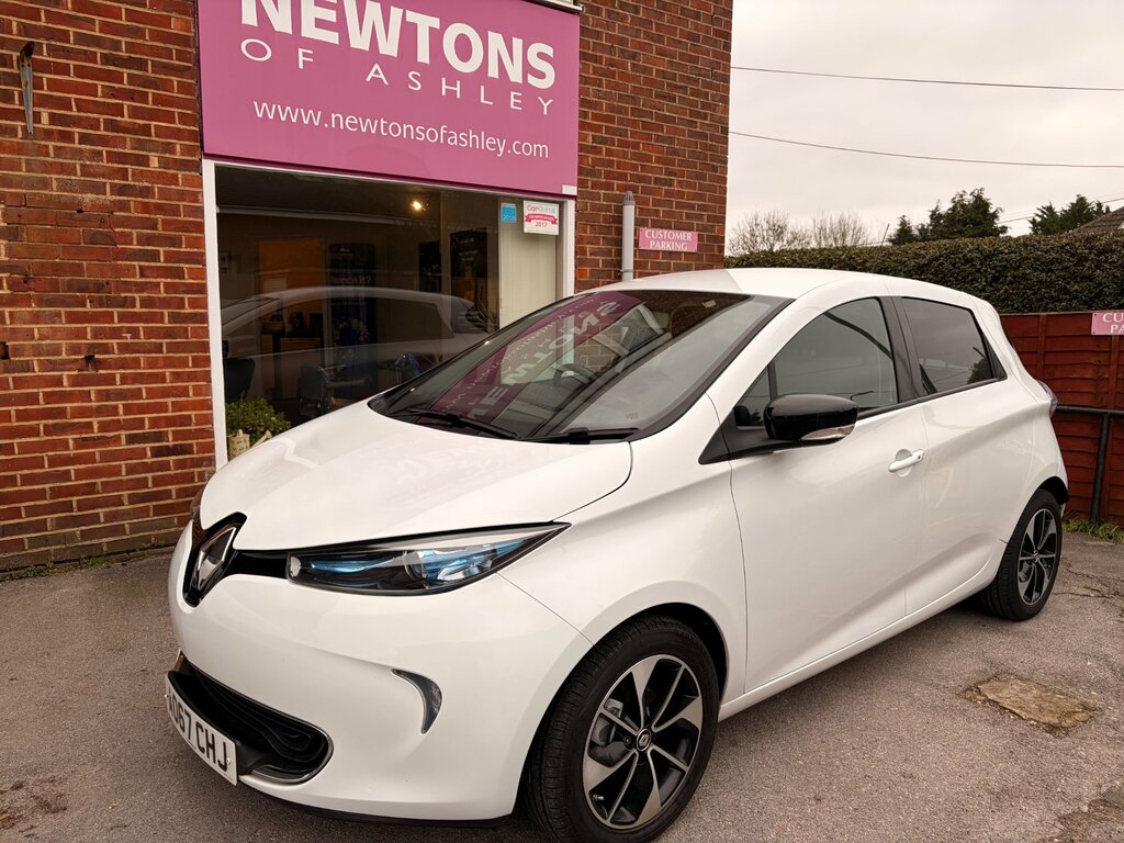 Renault Zoe Q90 41Kwh Dynamique Nav Hatchback Aut AO67CHJ White #2