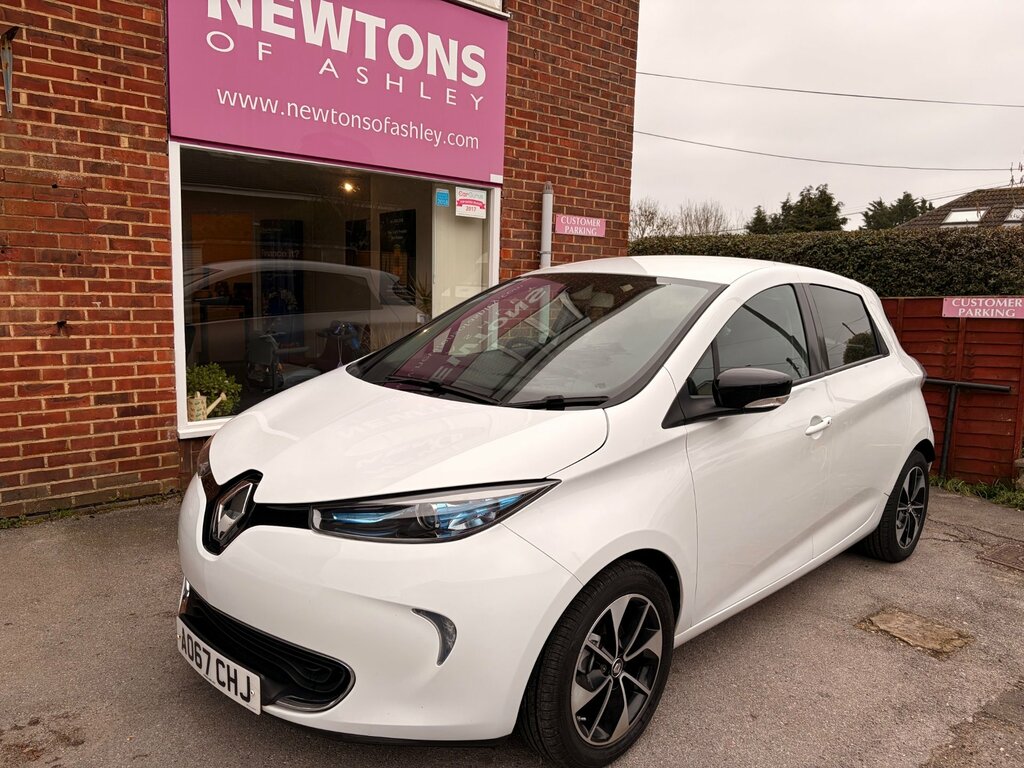 Renault Zoe Q90 41Kwh Dynamique Nav Hatchback Aut White