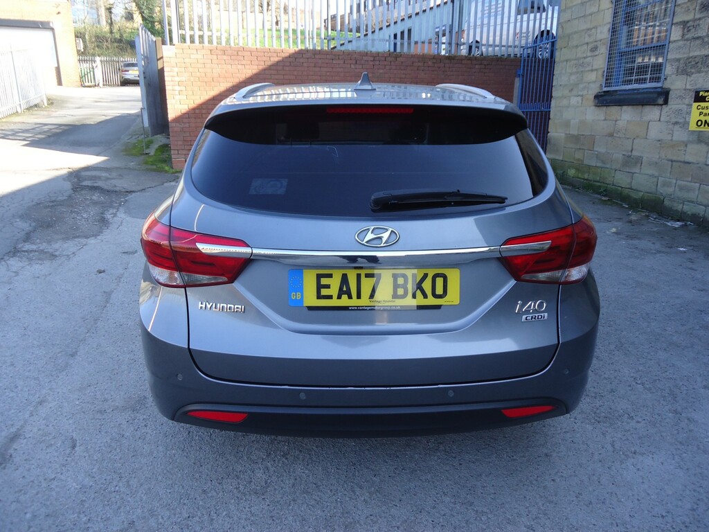 Hyundai I40 Estate 1.7 I40 Tr Se Nav Bus 1.7 141Ps Bd My17 20 EA17BKO Silver #5