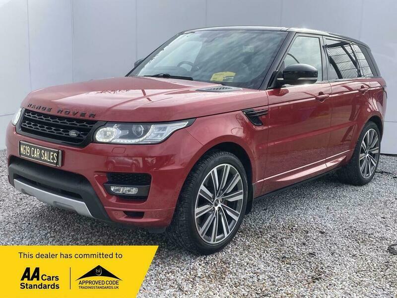 Land Rover Range Rover Sport 4.4 Sd V8 Red