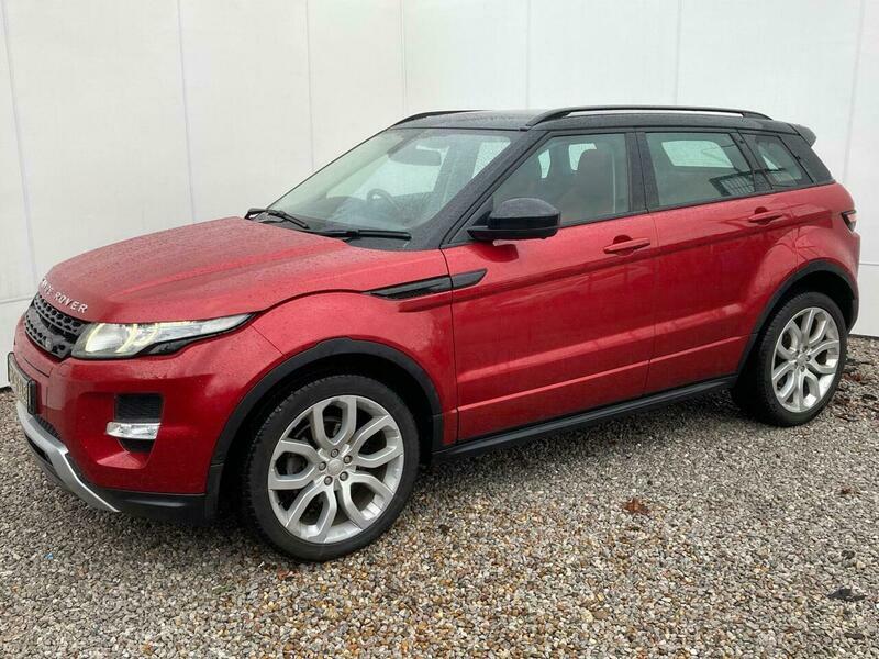 Land Rover Range Rover Evoque 2.2 Sd4 Dynamic AE64OYD Red #4