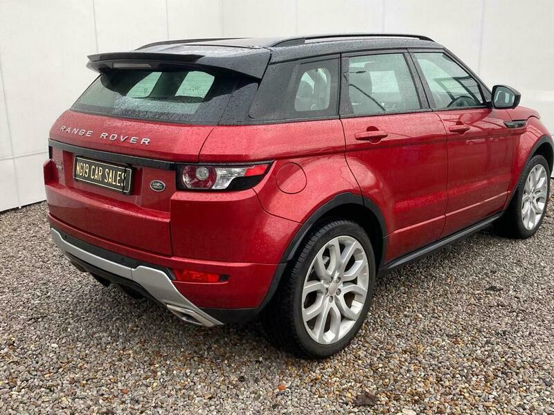Land Rover Range Rover Evoque 2.2 Sd4 Dynamic AE64OYD Red #2