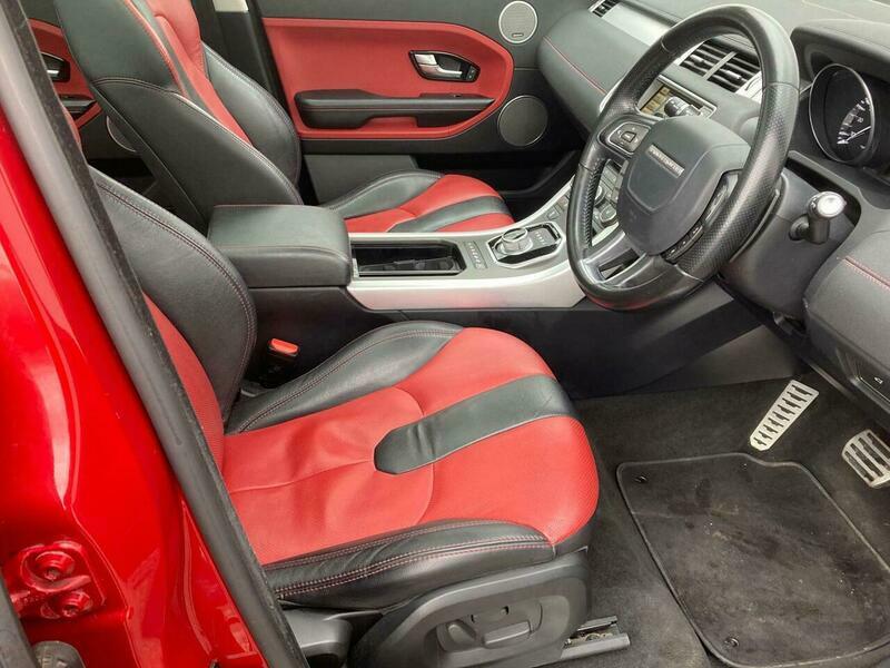 Land Rover Range Rover Evoque 2.2 Sd4 Dynamic AE64OYD Red #3