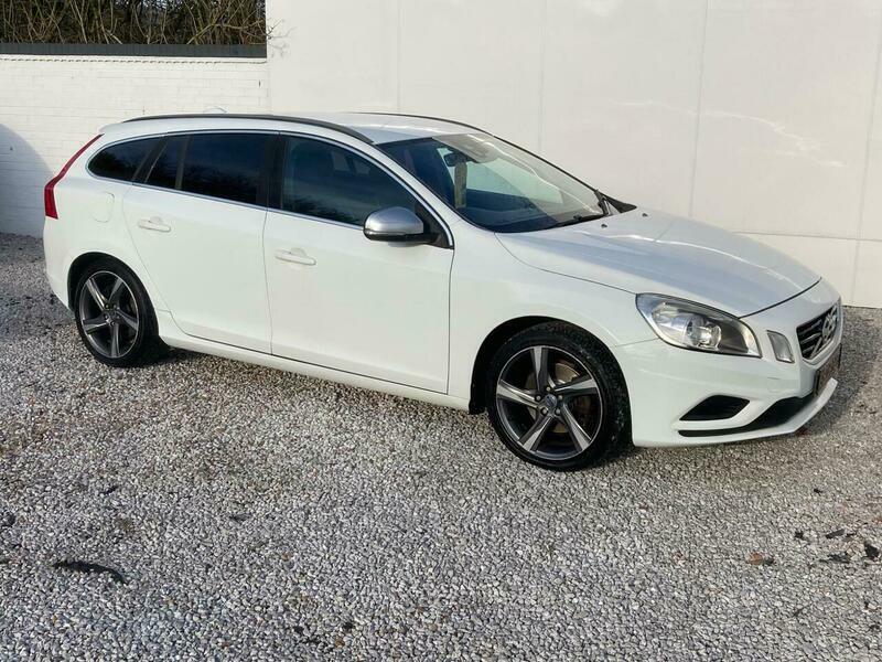 Volvo V60 1.6D Drive R-design Euro HB12DAV White #5