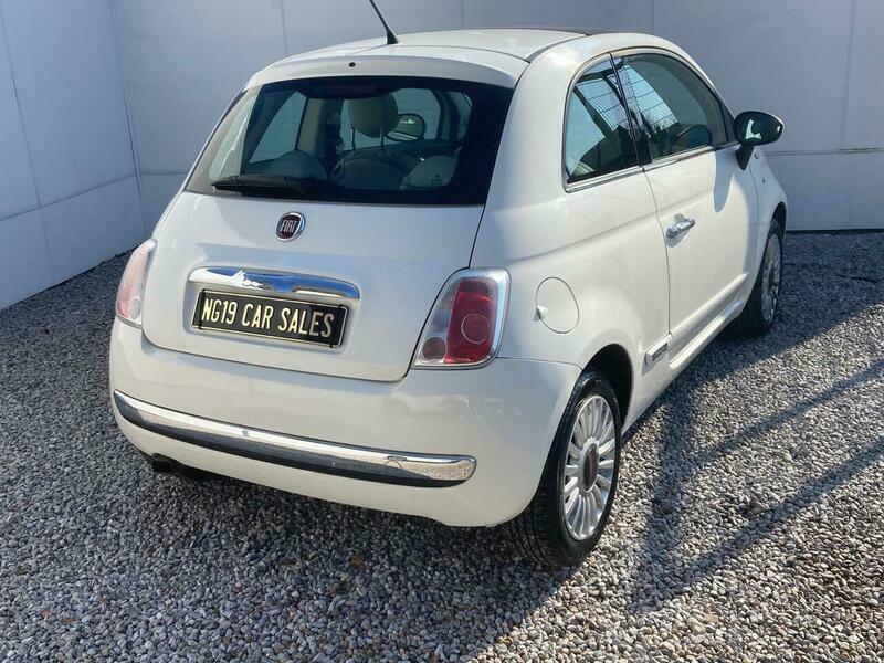 Fiat 500 1.2 Lounge Euro 4 YX09OFO White #6