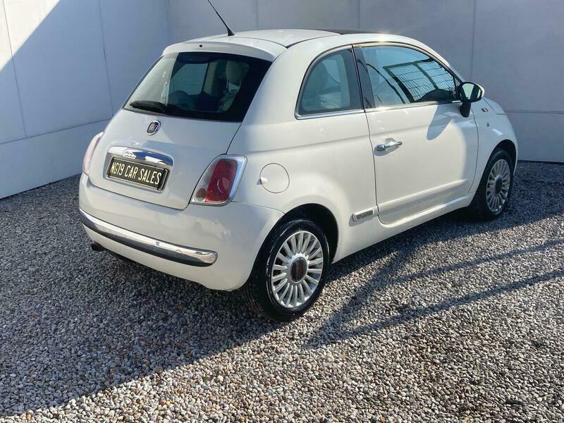 Fiat 500 1.2 Lounge Euro 4 YX09OFO White #5