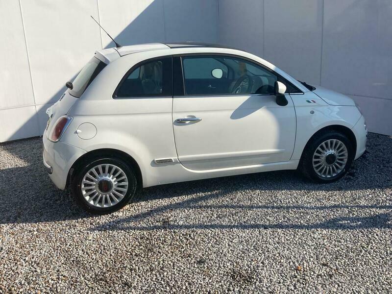Fiat 500 1.2 Lounge Euro 4 YX09OFO White #4