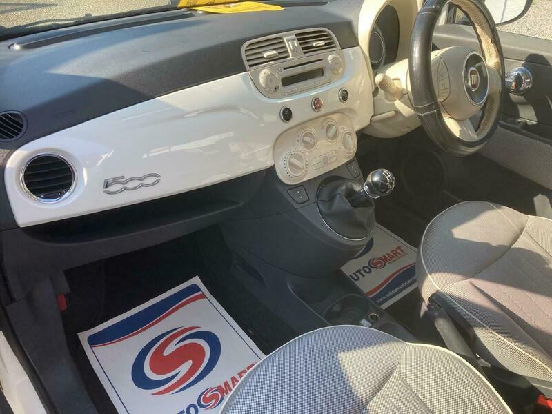 Fiat 500 1.2 Lounge Euro 4 YX09OFO White #3
