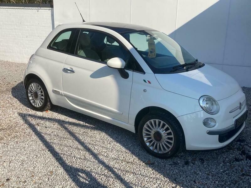 Fiat 500 1.2 Lounge Euro 4 YX09OFO White #2