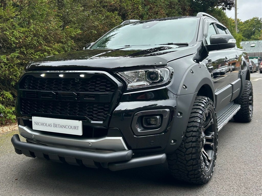 Ford Ranger 2.0 Ecoblue Wildtrak Pickup Double Cab Black