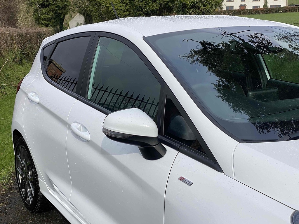 Ford Fiesta T Ecoboost Mhev St-line DL22YGN White #4