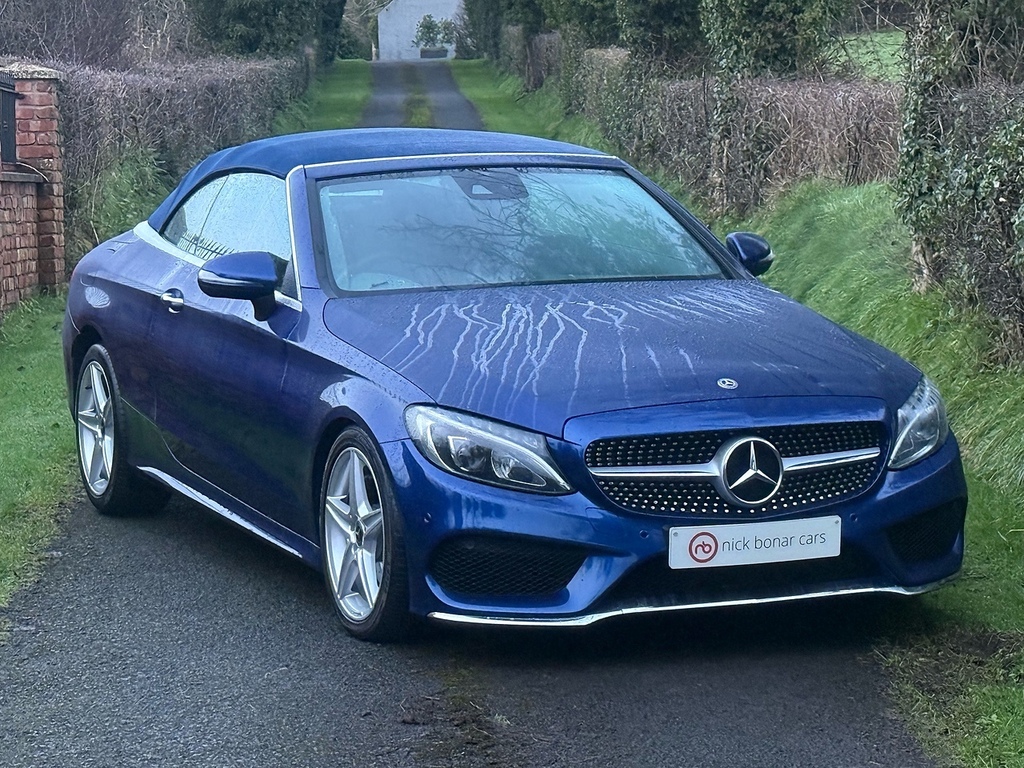 Mercedes-Benz C Class C220d Amg Line Blue